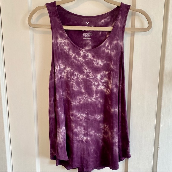 American Eagle Outfitters Tops - American Eagle Tie Dye Tank Top
